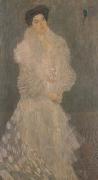 Gustav Klimt Portrait of Hermine Gallia (mk20) oil painting on canvas